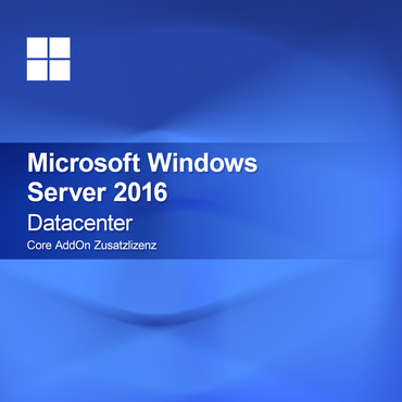 Microsoft Windows Server 2016 Datacenter, Core AddOn επιπλέον άδεια