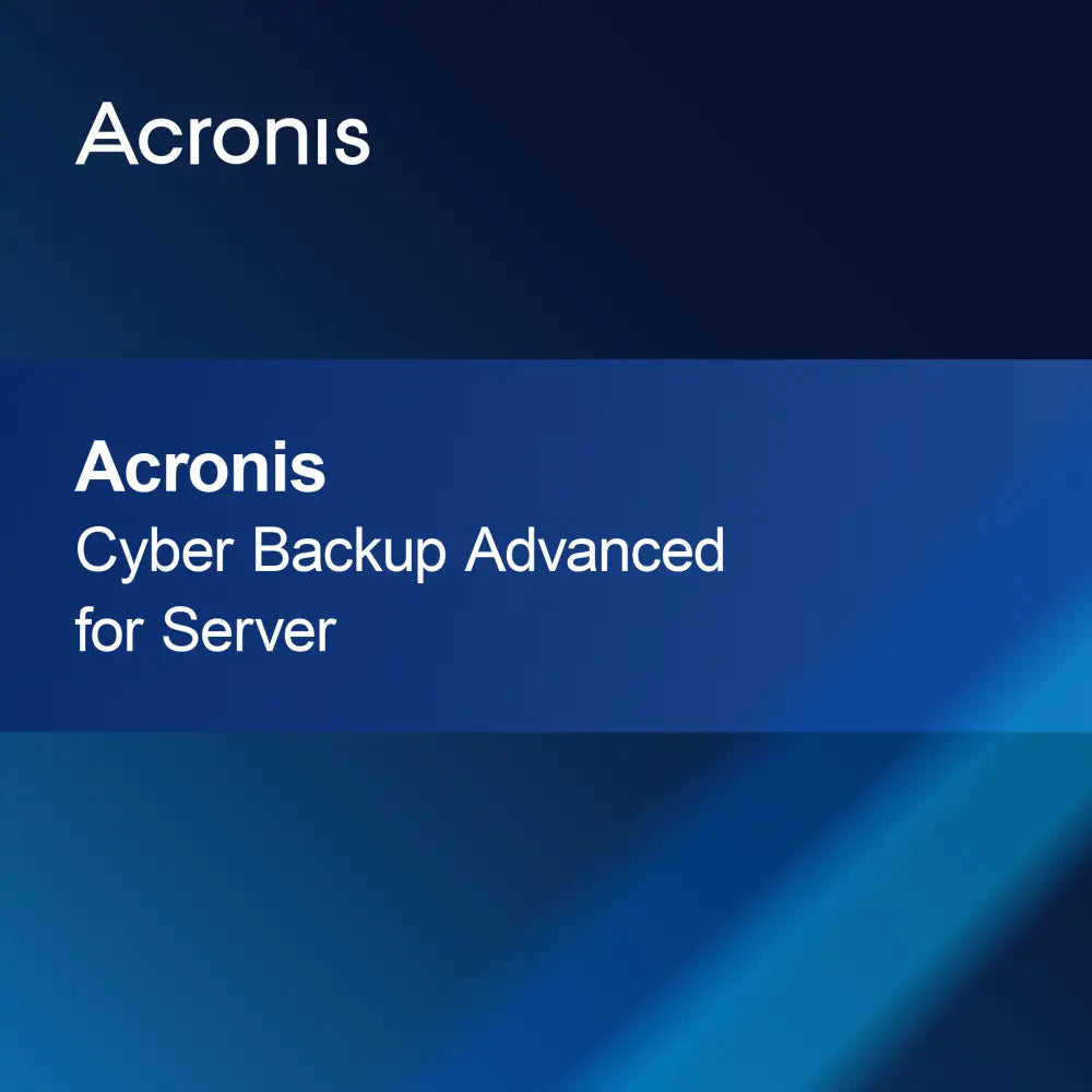 Acronis Cyber Protect Gelişmiş Sunucu