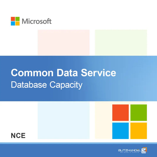 Capacité de la base de données Common Data Service (NCE)