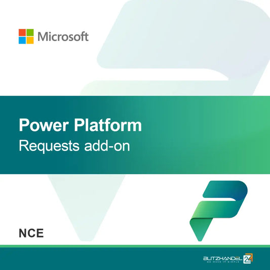 Module complémentaire Power Platform Requests (NCE)