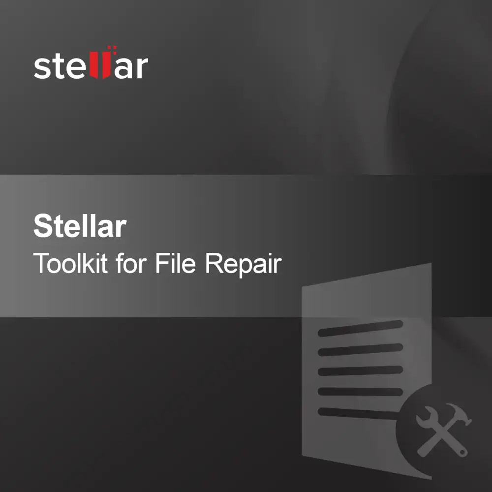 Stellar Toolkit voor Bestandsherstel