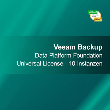 Veeam Data Platform Foundation Universal License - 10 instanser
