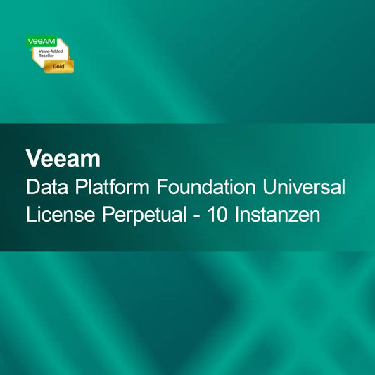 Veeam Data Platform Foundation Universal Άδεια Μόνιμη - 10 Εγκαταστάσεις