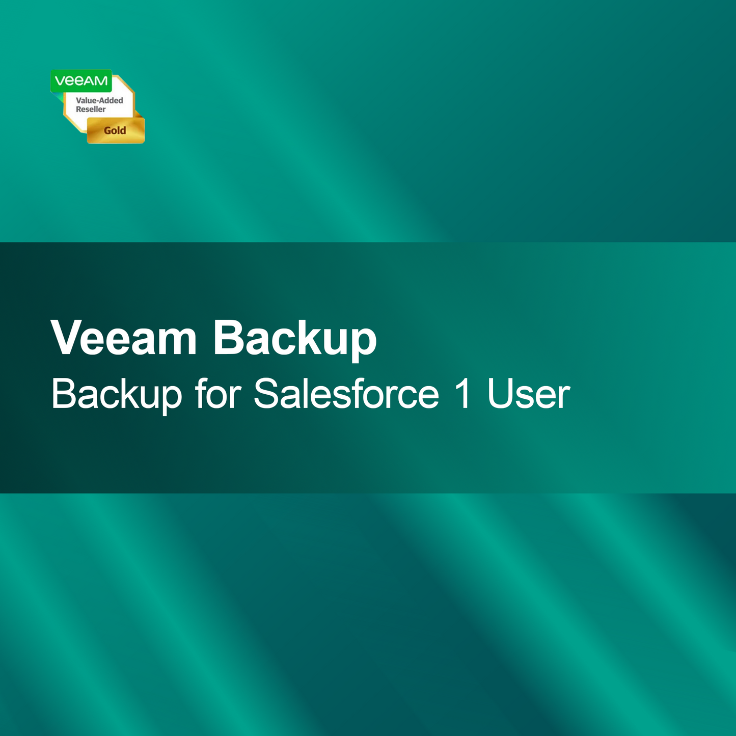 Záloha Veeam pro Salesforce 1 uživatele