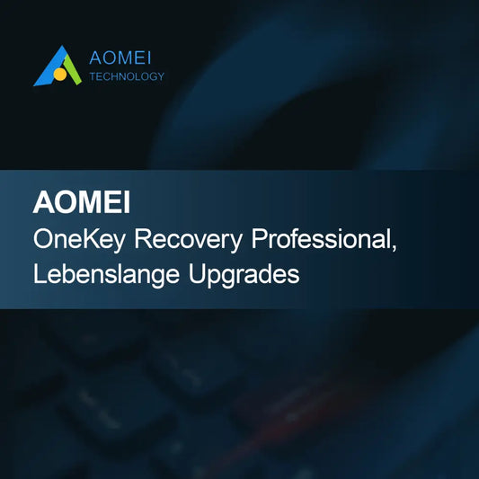 AOMEI OneKey Recovery Professional, Livstidsuppgraderingar