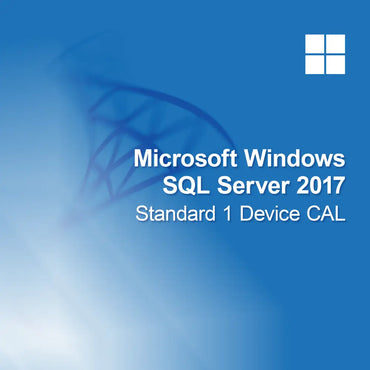 Microsoft SQL Server 2017 Standard, 1 CAL appareil